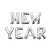 16 inch NEW YEAR - ANAGRAM LETTERS KIT (AIR - FILL ONLY) - LA Balloons