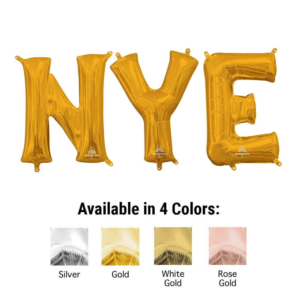 16 inch NYE - ANAGRAM LETTERS KIT (AIR-FILL ONLY)