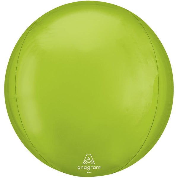 16 inch VIBRANT GREEN ORBZ - LA Balloons
