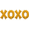 16 inch XOXO - ANAGRAM LETTERS KIT (AIR - FILL ONLY) - LA Balloons