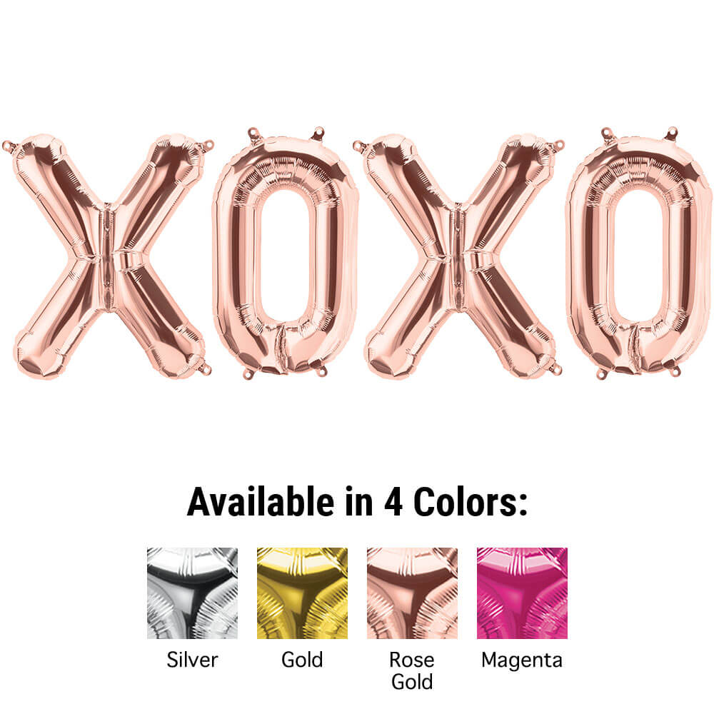 16 inch XOXO - NORTHSTAR LETTERS KIT (AIR-FILL ONLY)