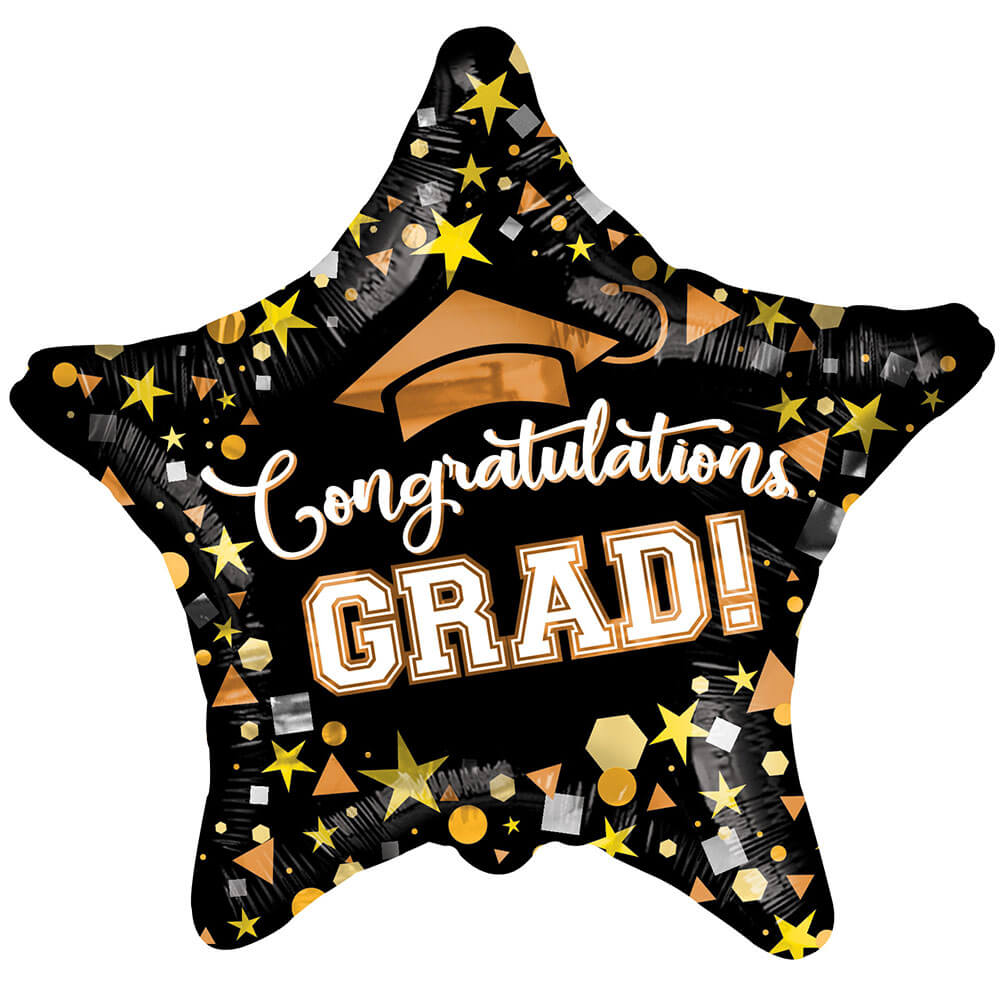 17 inch CONGRATULATIONS GRAD STAR