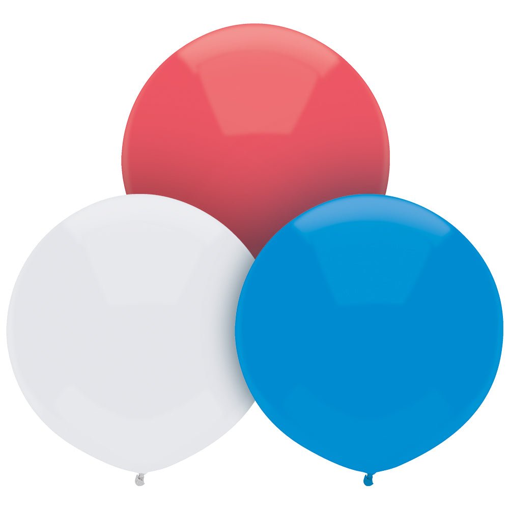 17 inch FUNSATIONAL PATRIOTIC ASSORTMENT - LA Balloons