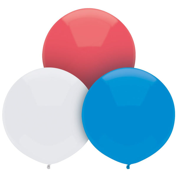 17 inch FUNSATIONAL PATRIOTIC ASSORTMENT - LA Balloons
