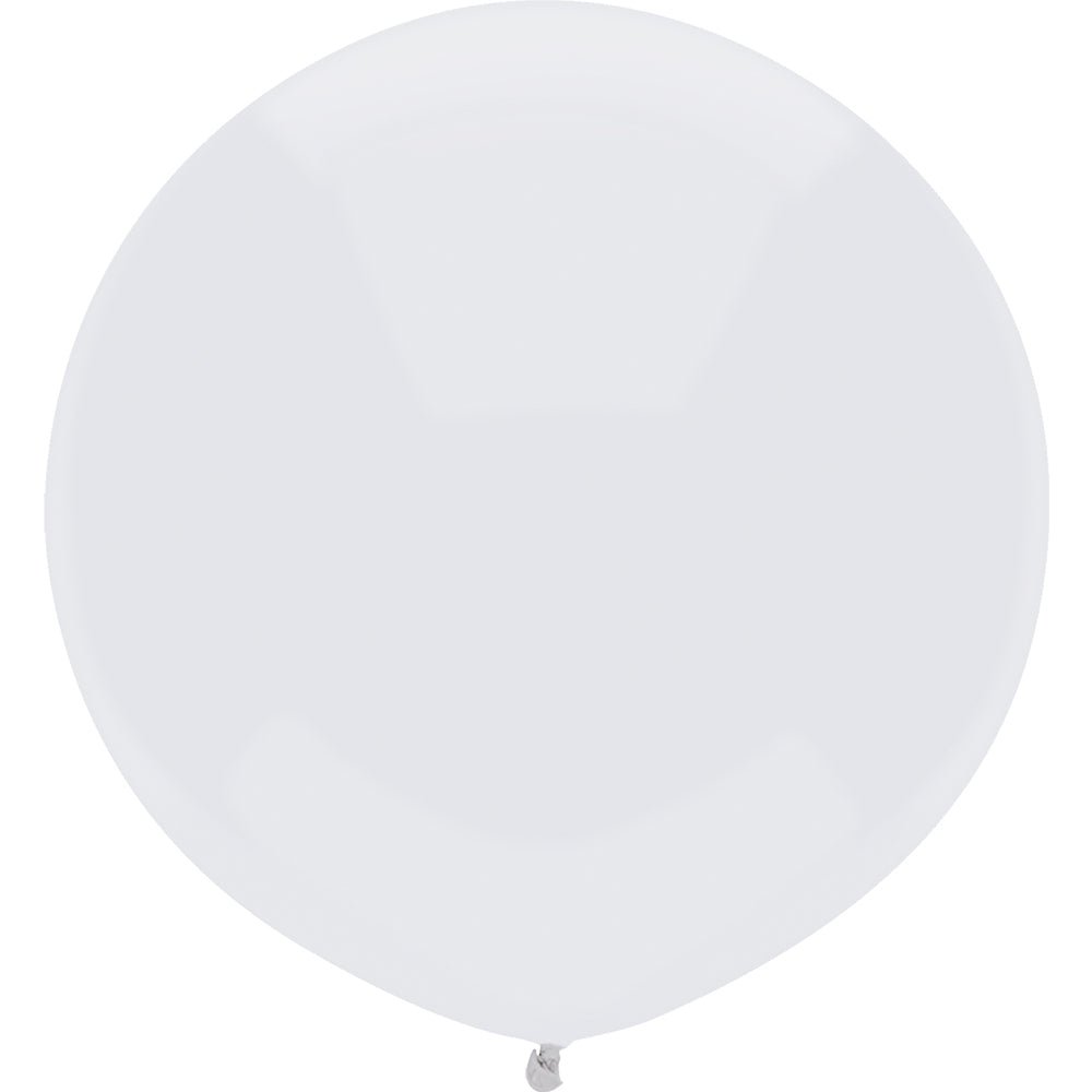 17 inch FUNSATIONAL WHITE - LA Balloons