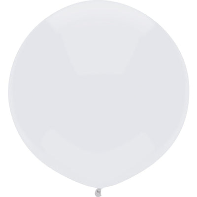 17 inch FUNSATIONAL WHITE - LA Balloons
