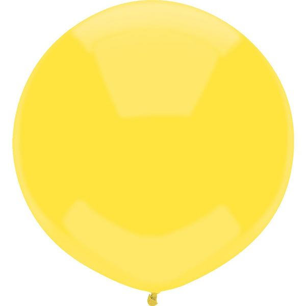 17 inch FUNSATIONAL YELLOW - LA Balloons