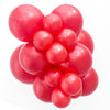 17 inch TUFTEX METALLIC STARFIRE RED - LA Balloons