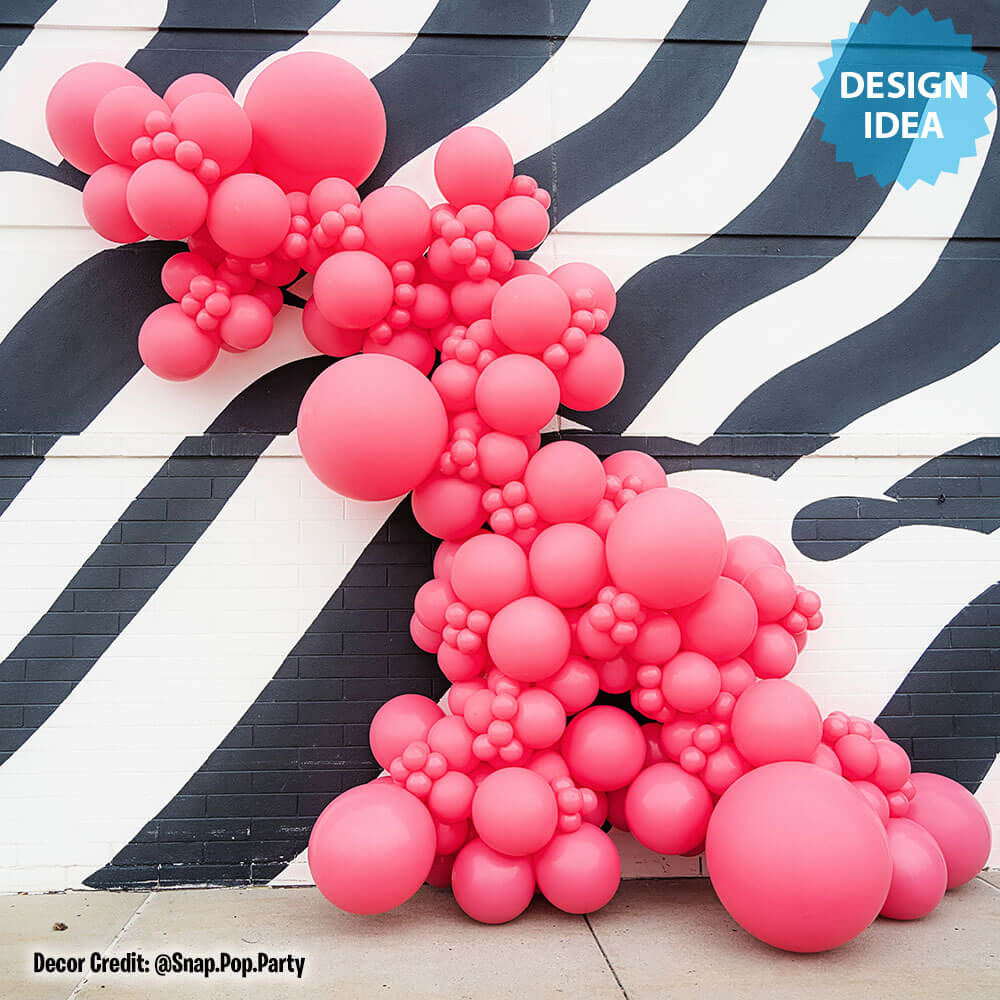 17 inch TUFTEX TAFFY PINK - LA Balloons