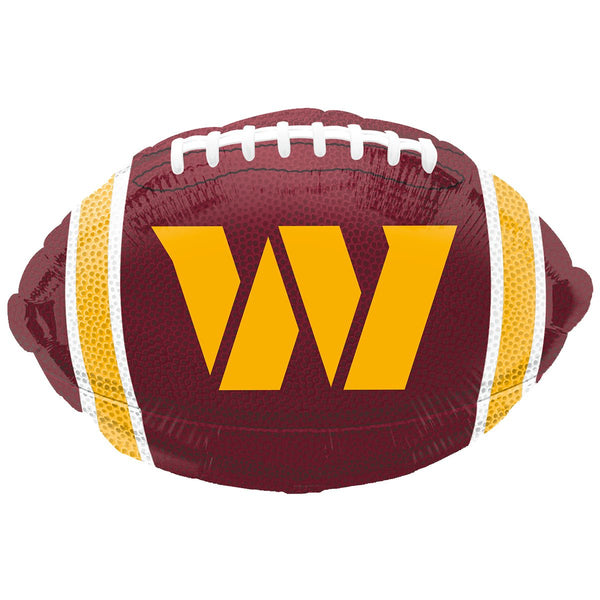 17 inch WASHINGTON COMMANDERS FOOTBALL TEAM COLORS - LA Balloons