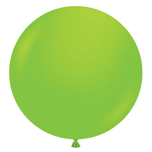 TUFTEX 17 inch TUFTEX LIME GREEN Latex Balloons 17064-M