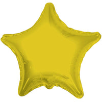 Kaleidoscope 18 inch STAR - GOLD Foil Balloon 17573-18F-K-U