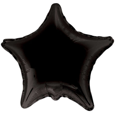 Kaleidoscope 18 inch STAR - BLACK Foil Balloon 17821-18F-K-U