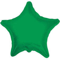 Kaleidoscope 18 inch STAR - EMERALD GREEN Foil Balloon 17857-18F-K-U