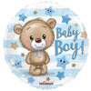 18 inch BABY BOY BEAR GELLIBEAN - LA Balloons