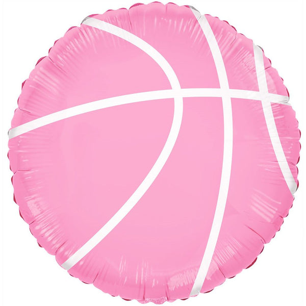 18 inch BASKETBALLER - PINK - LA Balloons