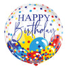 18 inch BIRTHDAY BALLOONS AND CONFETTI GELLIBALL - LA Balloons