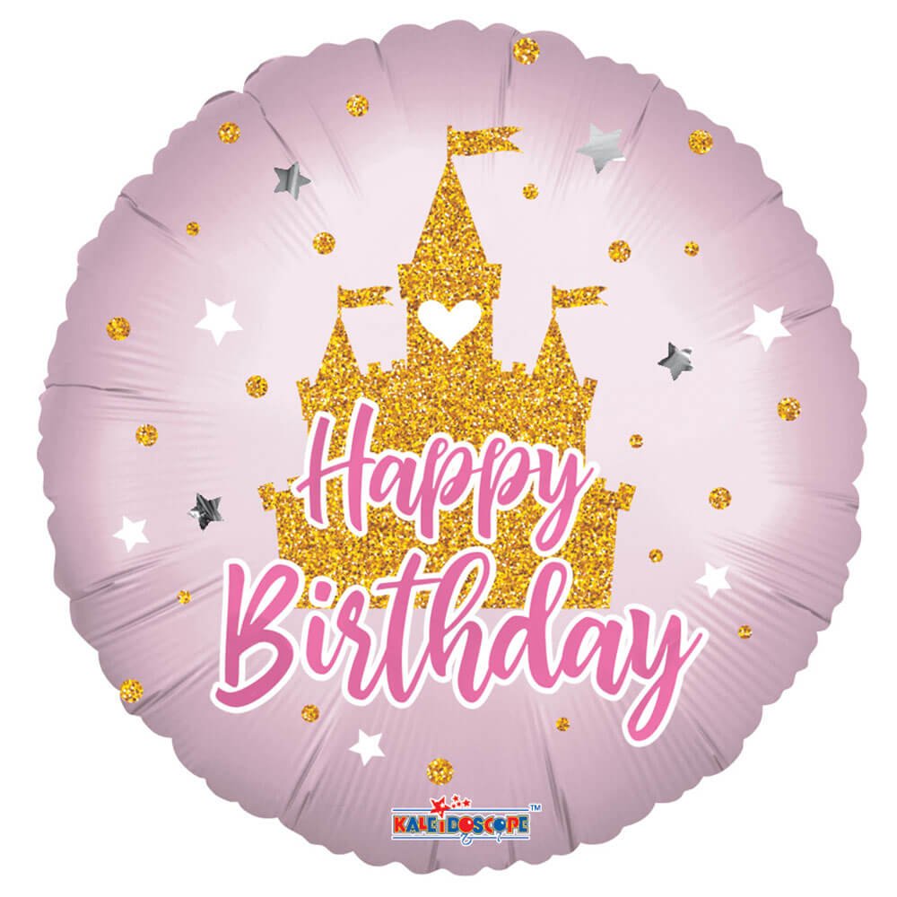 18 inch BIRTHDAY CASTLE MATTE