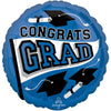 18 inch CONGRATS GRAD - BLUE - LA Balloons