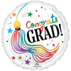 18 inch CONGRATS GRAD RAINBOW TASSEL - LA Balloons