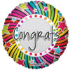 18 inch CONGRATS SPIRAL - LA Balloons