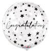 18 inch CONGRATULATIONS STARS GELLIBALL - LA Balloons