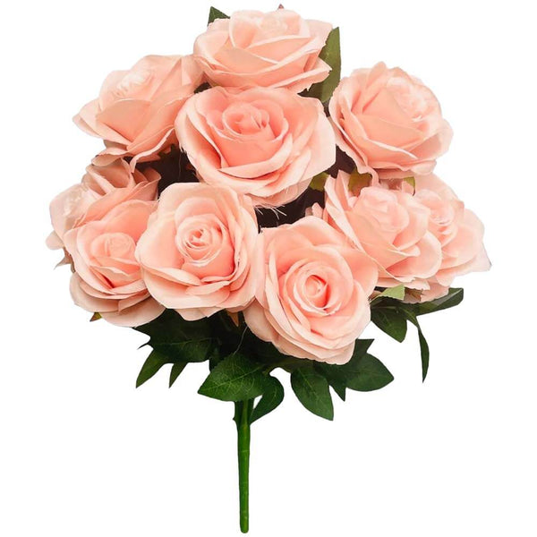 18 inch DIAMOND ROSE BUSH - ROSE GOLD - LA Balloons