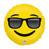 18 inch EMOJI SUNGLASSES - LA Balloons