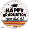 18 inch FESTIVE GRADUATION - LA Balloons