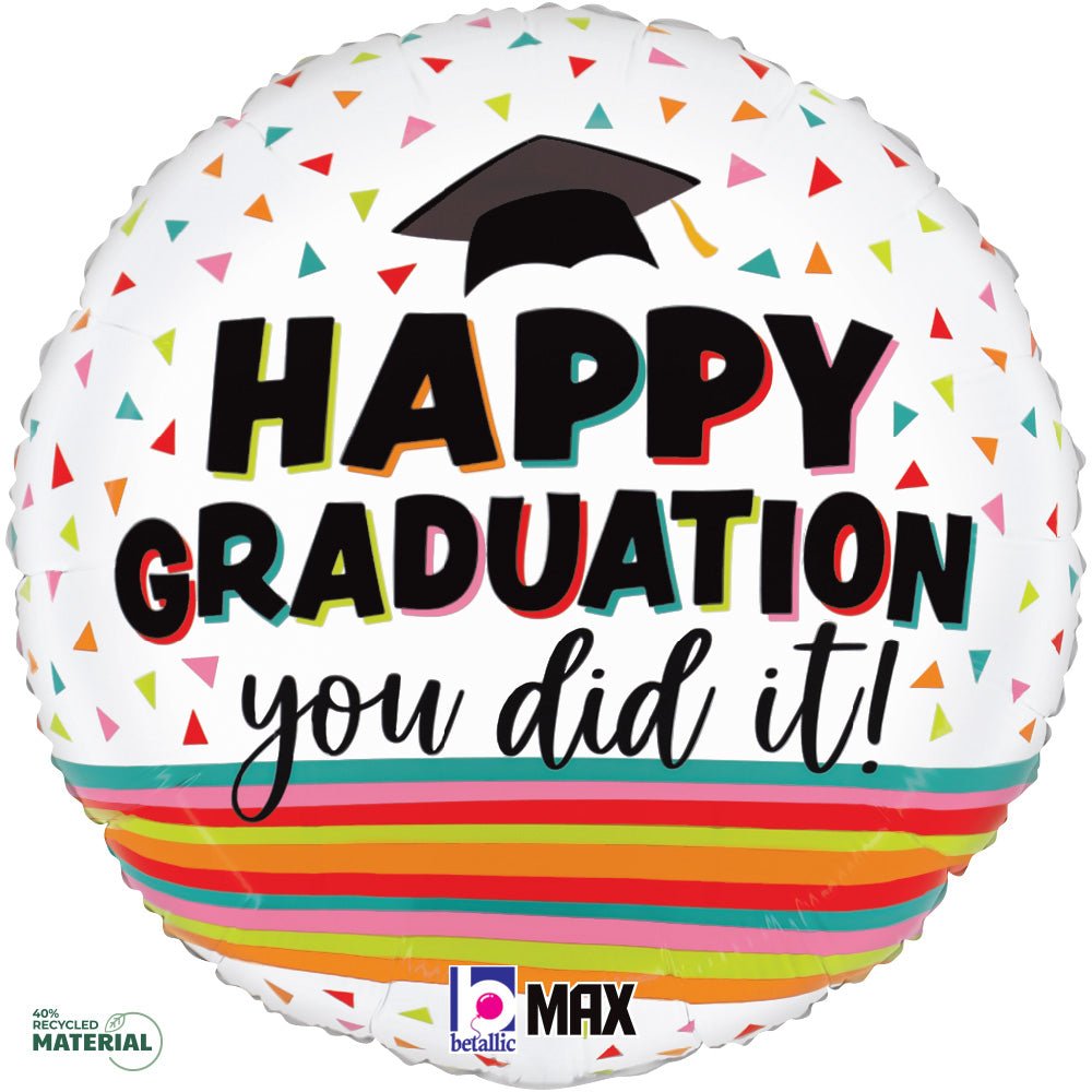 18 inch FESTIVE GRADUATION
