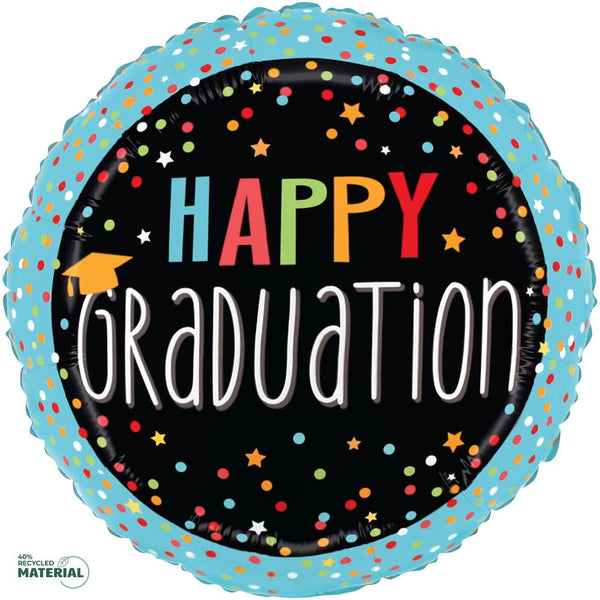 18 inch GRADUATION CONFETTI - LA Balloons