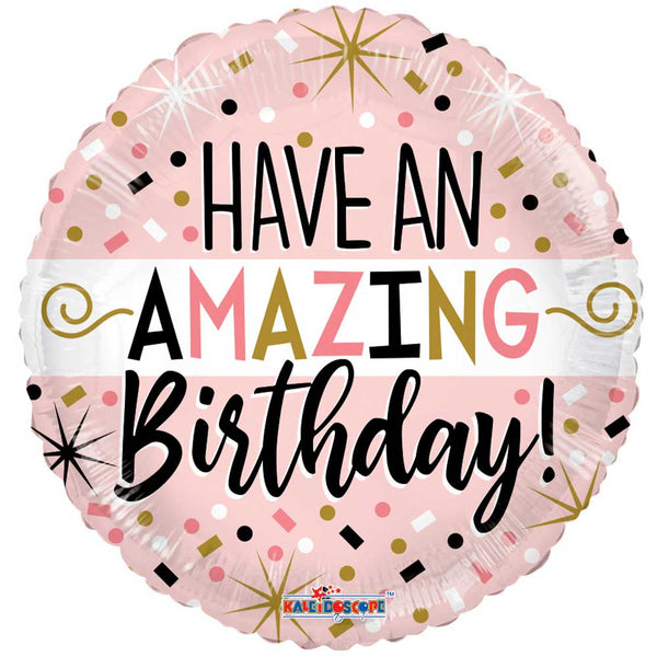 18 inch HAVE AN AMAZING BIRTHDAY - LA Balloons