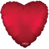 18 inch HEART - MATTE RED - LA Balloons