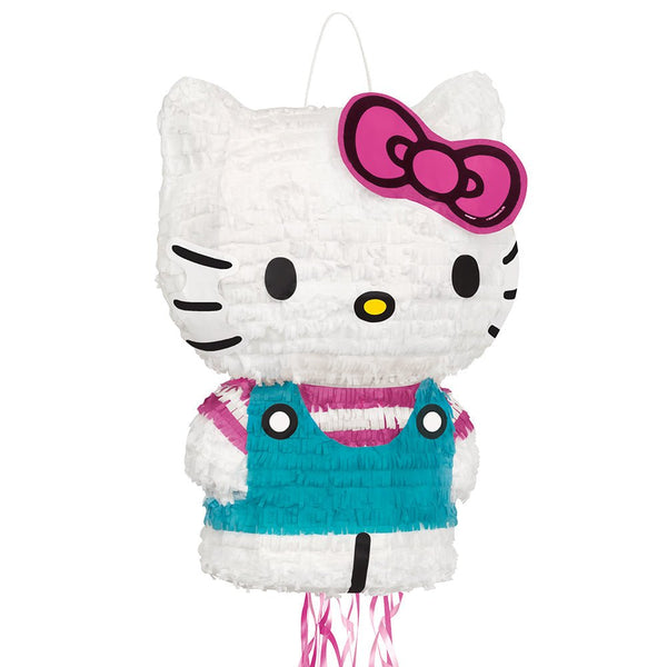 18 inch HELLO KITTY AND FRIENDS 3D PULL PINATA - LA Balloons