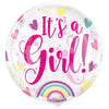 18 inch ITS A GIRL GELLIBALL - LA Balloons