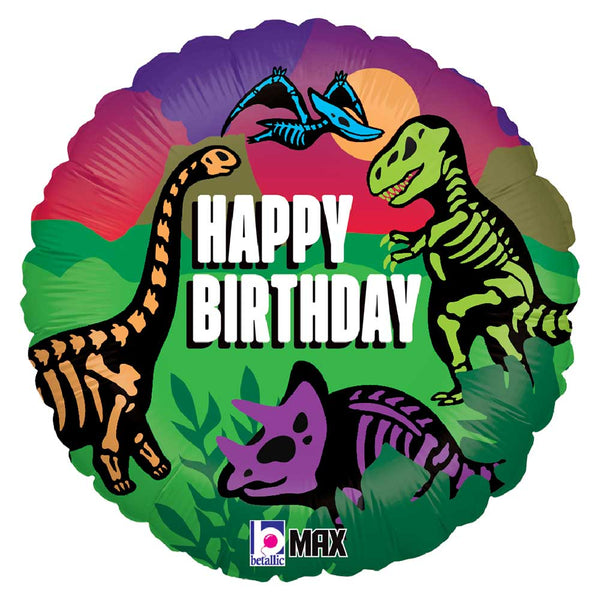 18 inch JURASSIC BIRTHDAY - LA Balloons