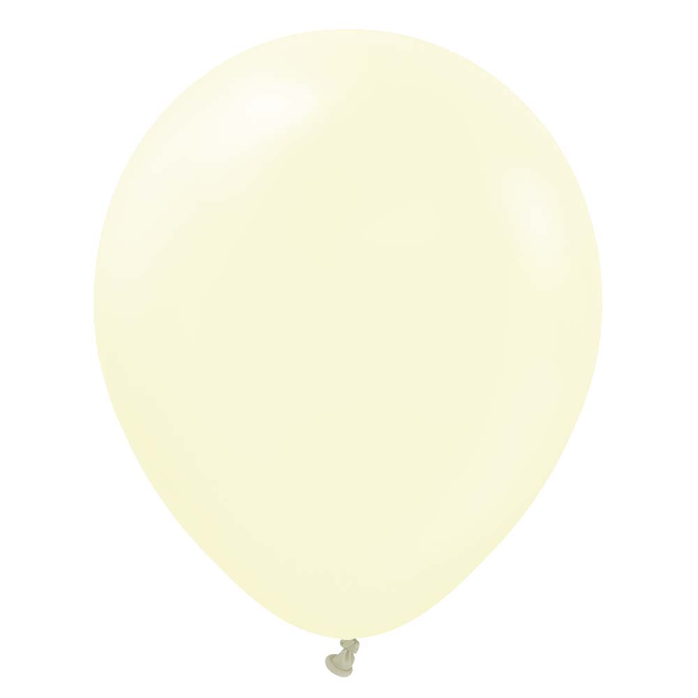 18 inch KALISAN MACARON PALE YELLOW - LA Balloons