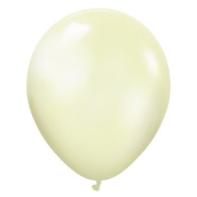 18 inch KALISAN METALLIC PEARL LEMON - LA Balloons