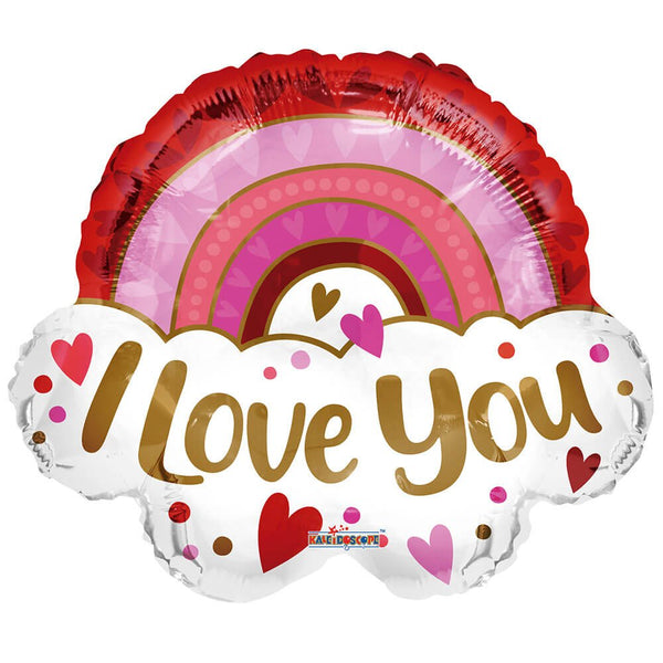 18 inch LOVE YOU RAINBOW - LA Balloons