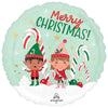 18 inch MERRY CHRISTMINTS ELVES - LA Balloons
