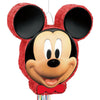 18 inch MICKEY MOUSE SHAPED DRUM PULL PINATA - LA Balloons