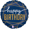 18 inch NAVY BIRTHDAY - LA Balloons