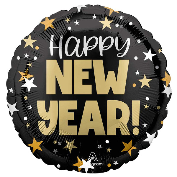 18 inch NEW YEAR TOP HAT BASH - LA Balloons