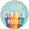 18 inch PLAYFUL STRIPES FELIZ DIA DEL PADRE - LA Balloons