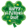 18 inch SAINT PATRICK'S SHAMROCK SHAPE - LA Balloons