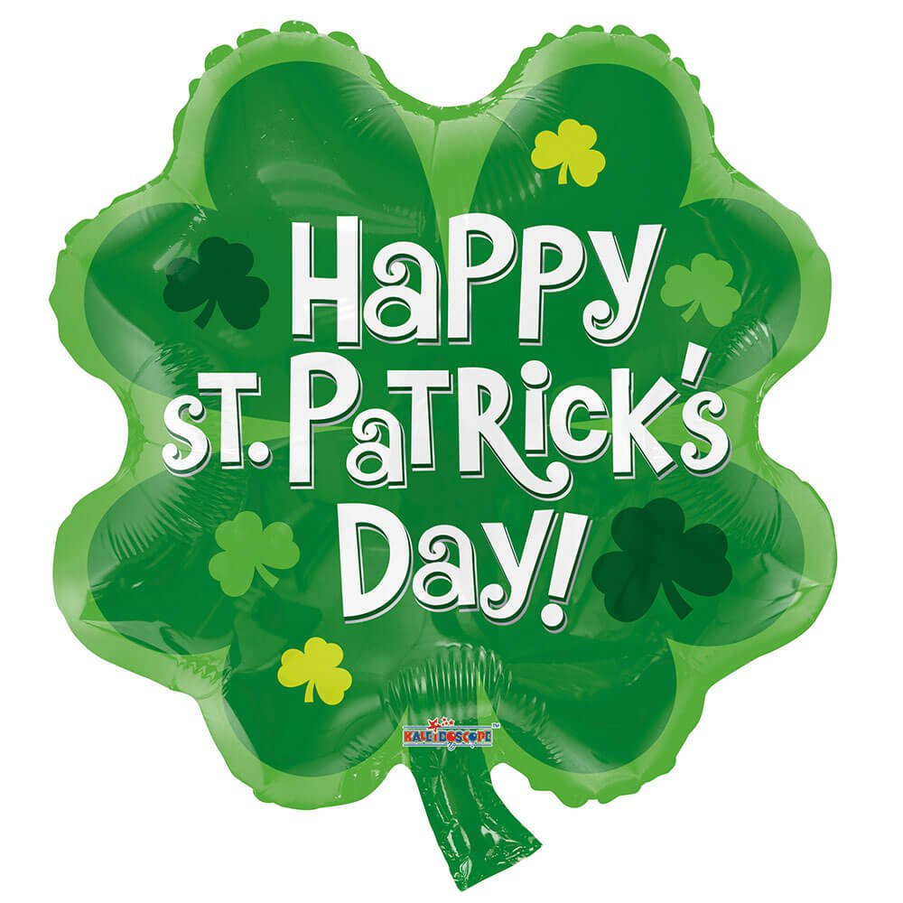 18 inch SAINT PATRICK'S SHAMROCK SHAPE