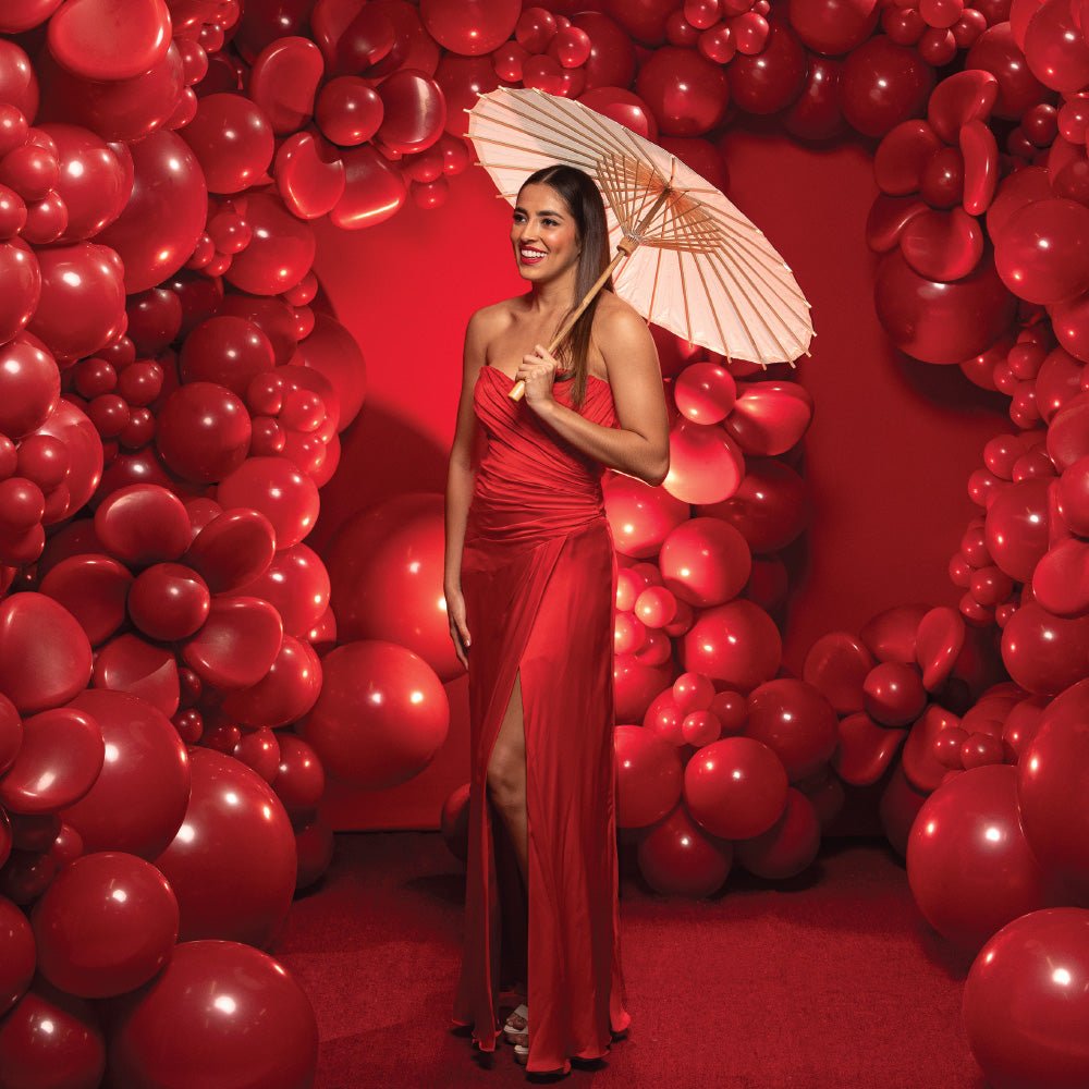 18 inch SEMPERTEX DELUXE IMPERIAL RED - LA Balloons