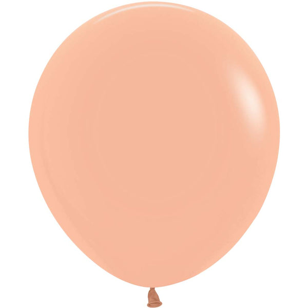 18 inch SEMPERTEX DELUXE PEACH - BLUSH - LA Balloons