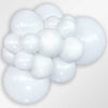 18 inch SEMPERTEX FASHION WHITE - LA Balloons