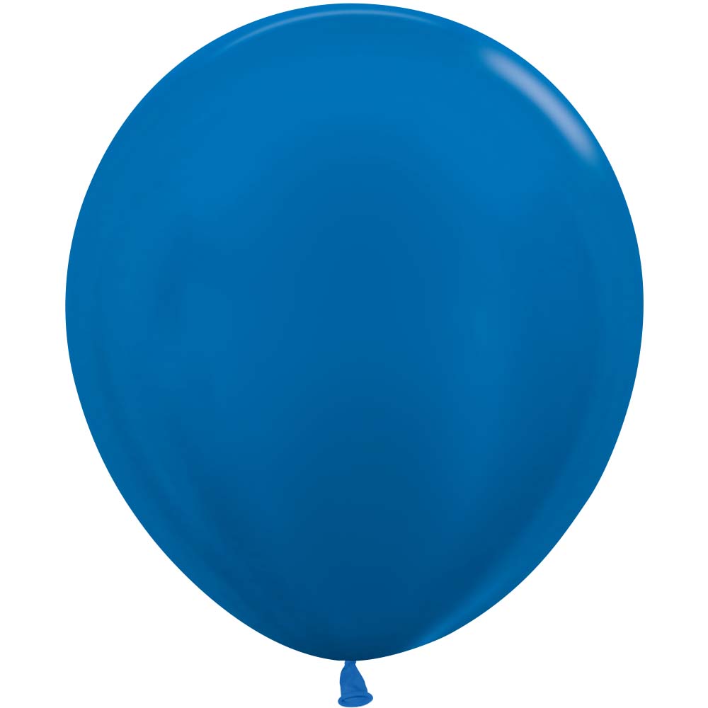18 inch SEMPERTEX METALLIC BLUE - LA Balloons